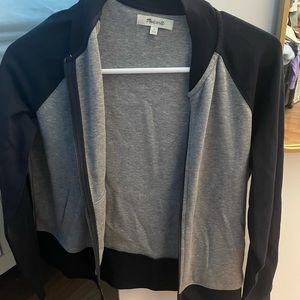 Madewell Offline Sweatshirt Bomber Jacket